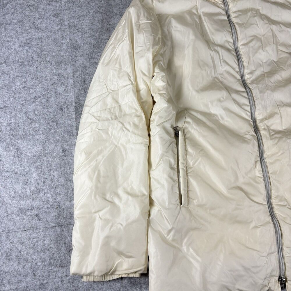 Vintage Archive Prada Sport Ivory White Puffer Jacket w/ Hood Mens Large SGA293 - Picture 3 of 16